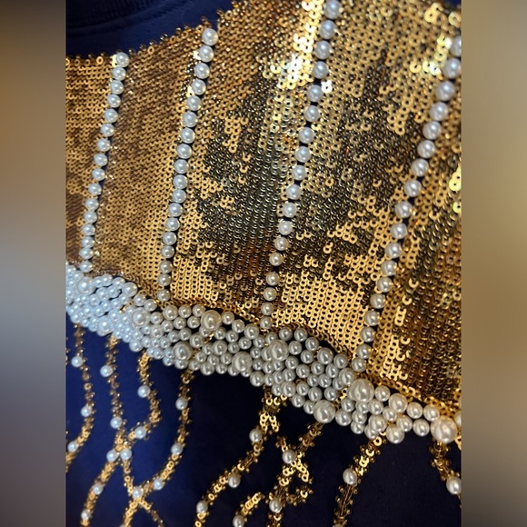 Wolf & Badger Laines London Embellished Jellyfish Sweatshirt M - Picture 5 of 5